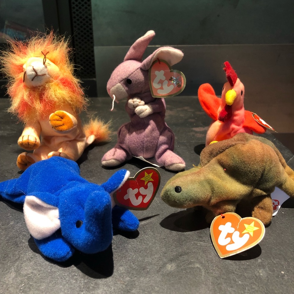 TY vintage McDonald Teenie Beanie Babies